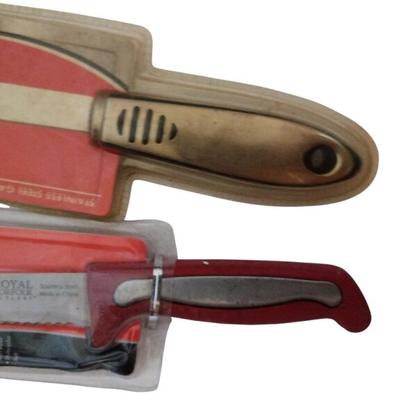 Royal Norfolk Bread Knife & Goodcook Paring Knife Stainless Steel Set - Picture 3 of 6